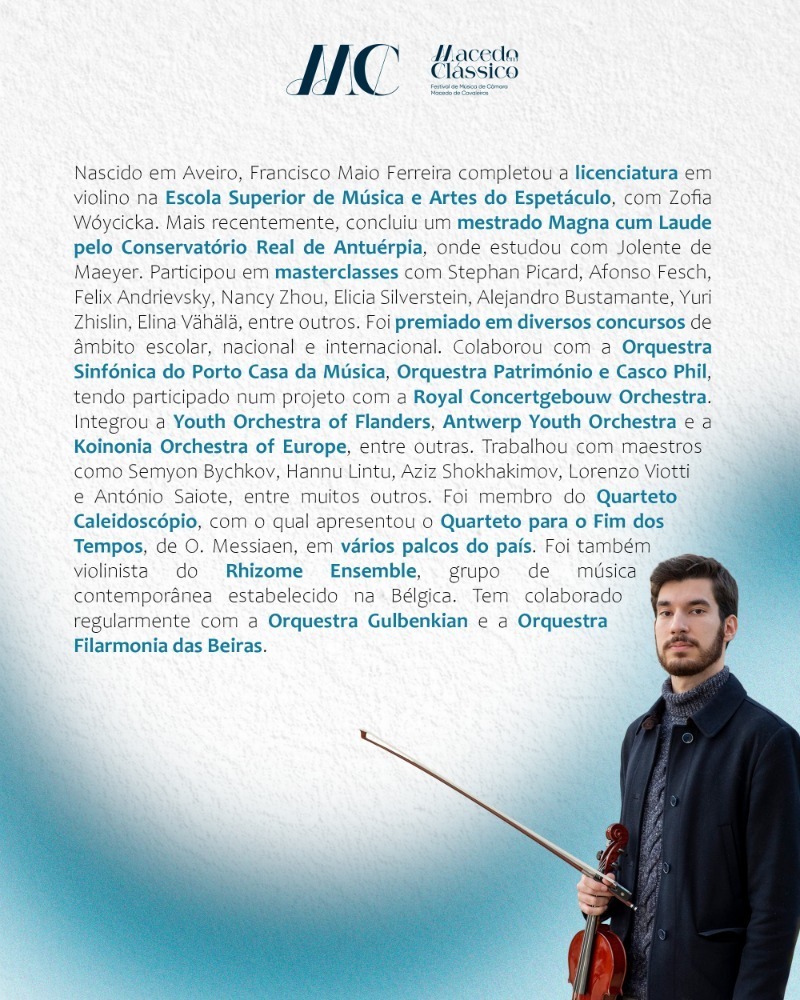 Currículo de Francisco Maio Ferreira